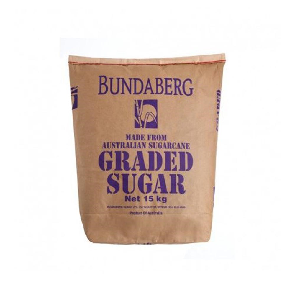 Bundaberg Graded White Sugar 15kg