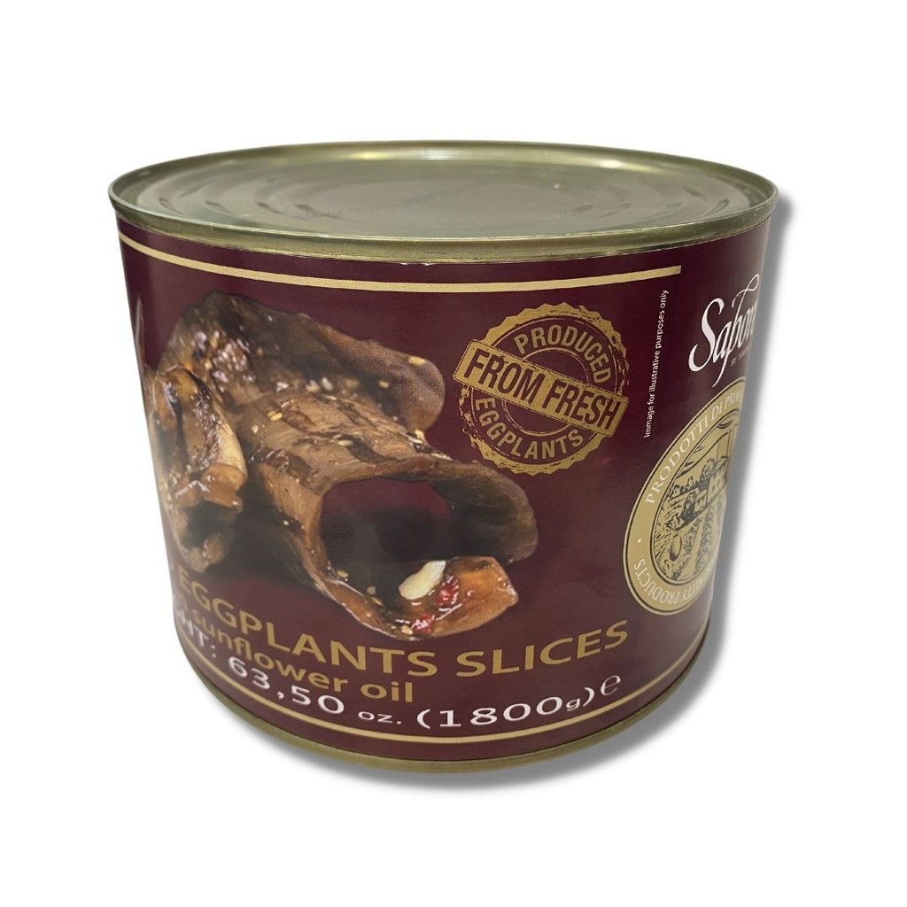 Sapore- Grilled Eggplant Fillets/Slices 2650ml