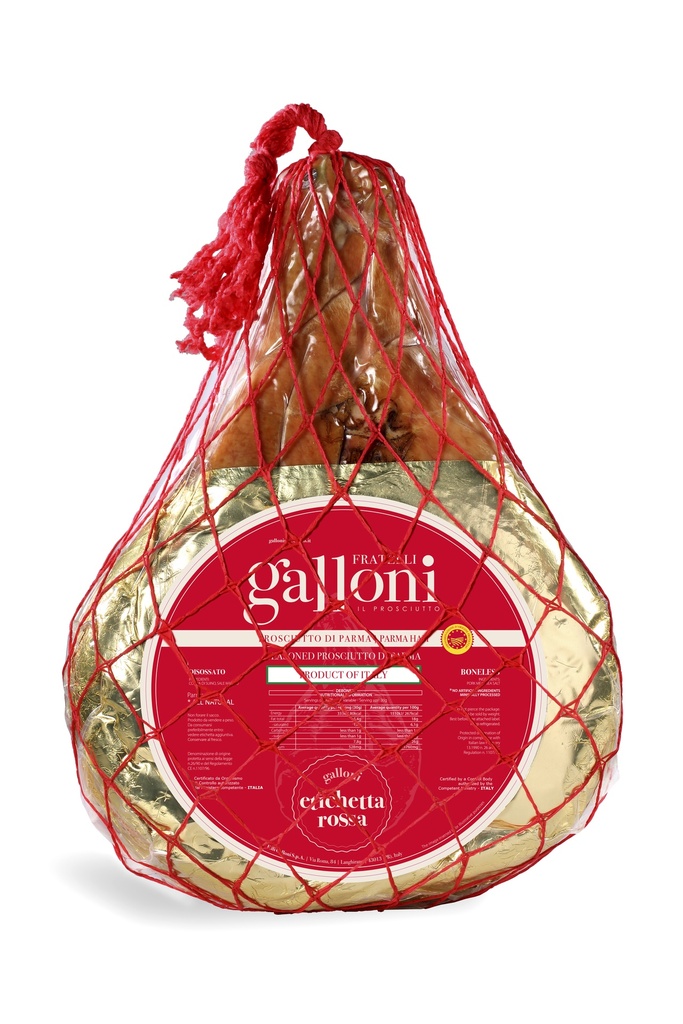 Galloni- Italian Prosciutto Di Parma Red Label 16 - 18 Months 7kg