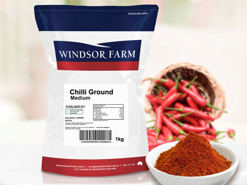 Chilli Ground Medium Powder 1kg