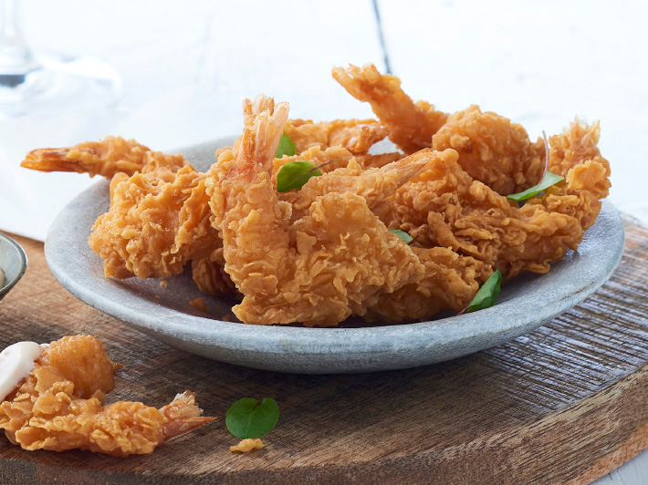 I&J Double Crunch Spicy Prawns x1kg
