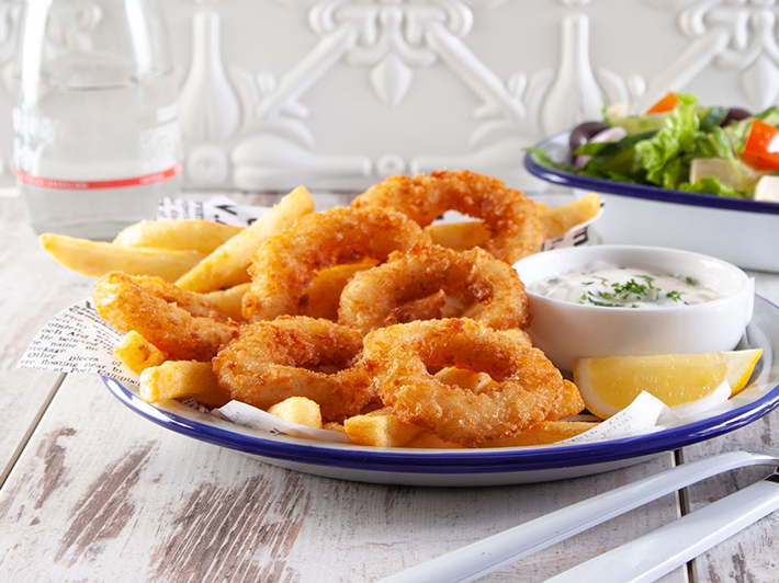 I&J Panko Crumbed Squid Rings x1kg