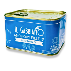 IL GABBIANO ITALIAN ANCHOVY FILLETS IN OIL 720G