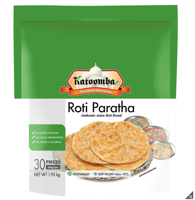 Kt Roti Plain 65g (4 x 30Pc)