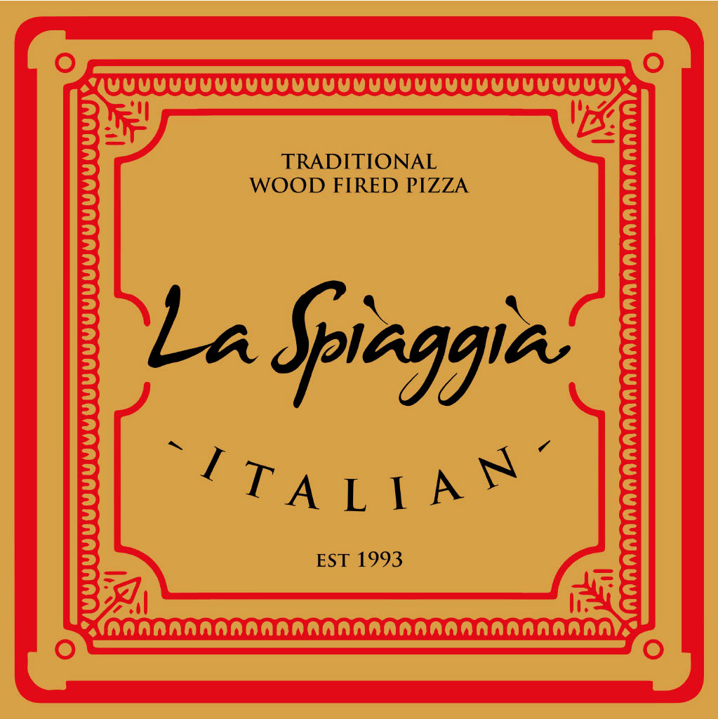 La Spiaggia Pizza Box 13" x 50