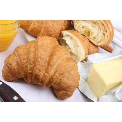 Large Fully Baked Butter Croissant 95gm x 40