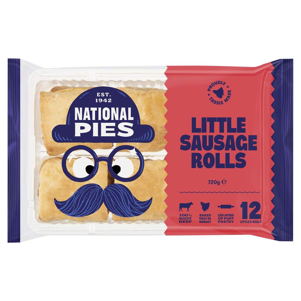 Little Sausage Rolls 60g - 4 x 12 Pack