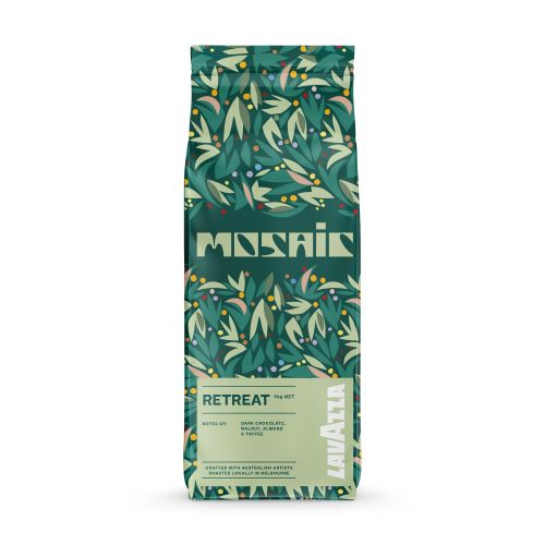 Lavazza- Mosaic Retreat Coffee Beans 1kg x 10