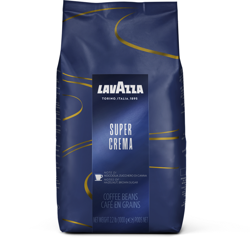 Lavazza- Super Crema 1kg Coffee Beans (4202)