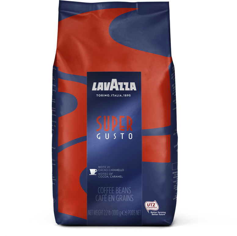 Lavazza- Super Gusto Utz 1kg Coffee Beans