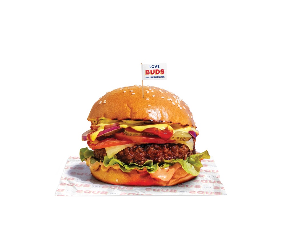 Love Buds Plant-Based Beef Burgers 125g x 36