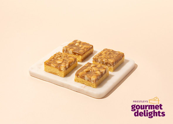 Priestley's- Macadamia Slice 15 Cut