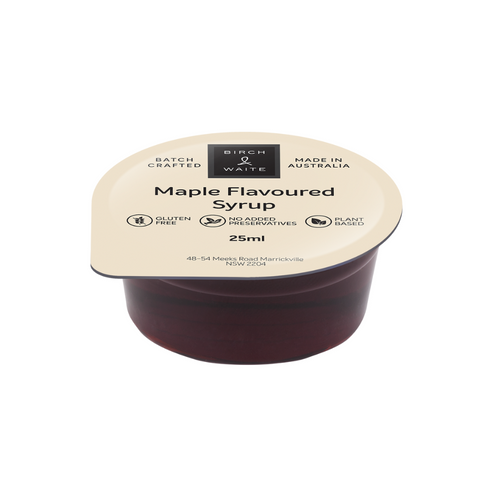 Maple Flavoured Syrup Portions 25ml x 210