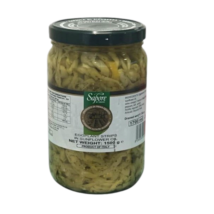 MARINATED EGGPLANT STRIP 1700ML