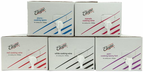 Elegre- Marsala Cooking Wine 15Lt