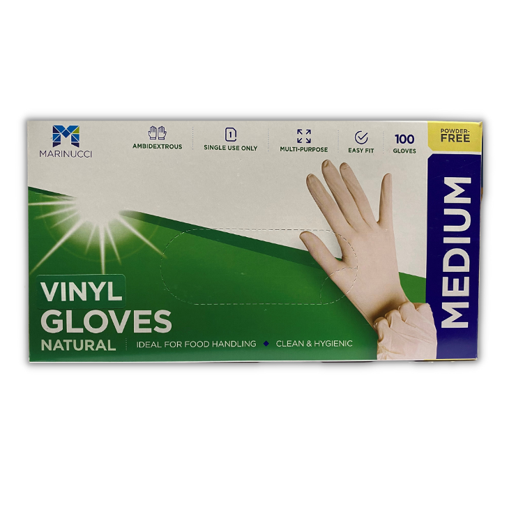 MEDIUM POWDER FREE GLOVES X100