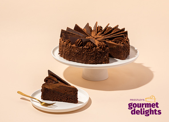 Priestley's- Mississippi Mudcake 16 Cut