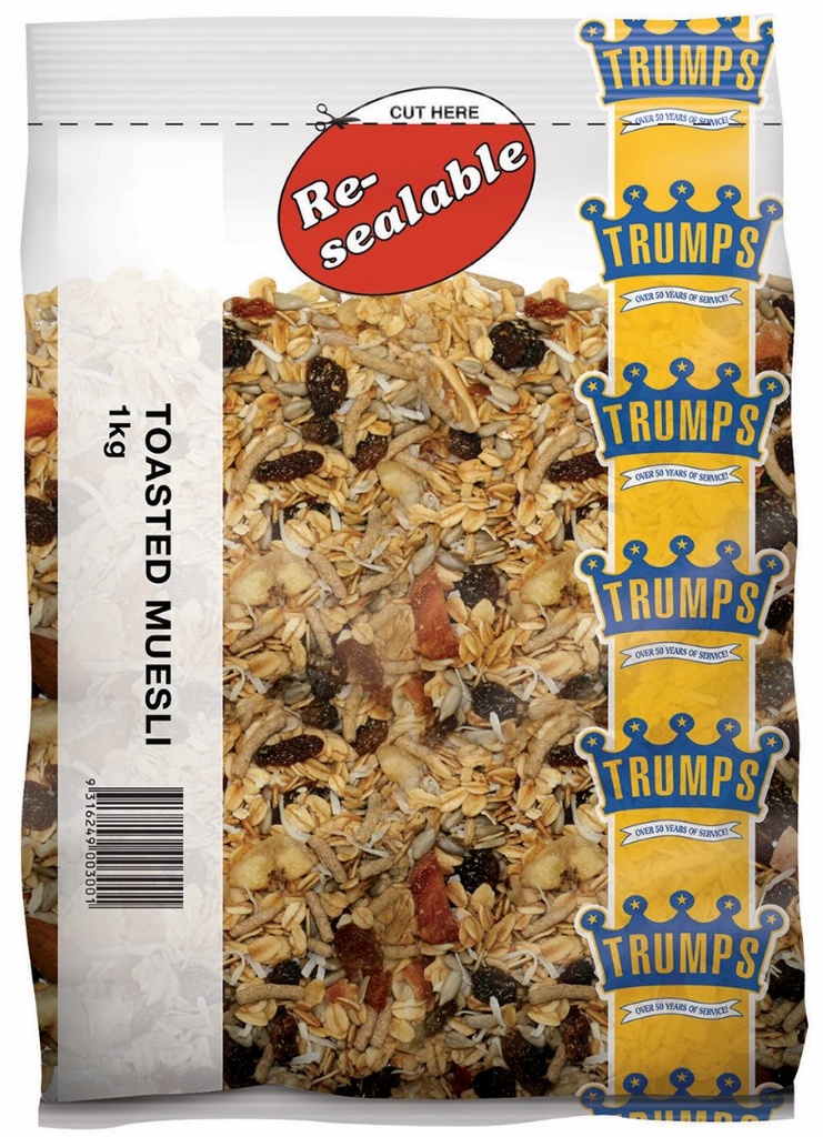 MUESLI TOASTED 1KG