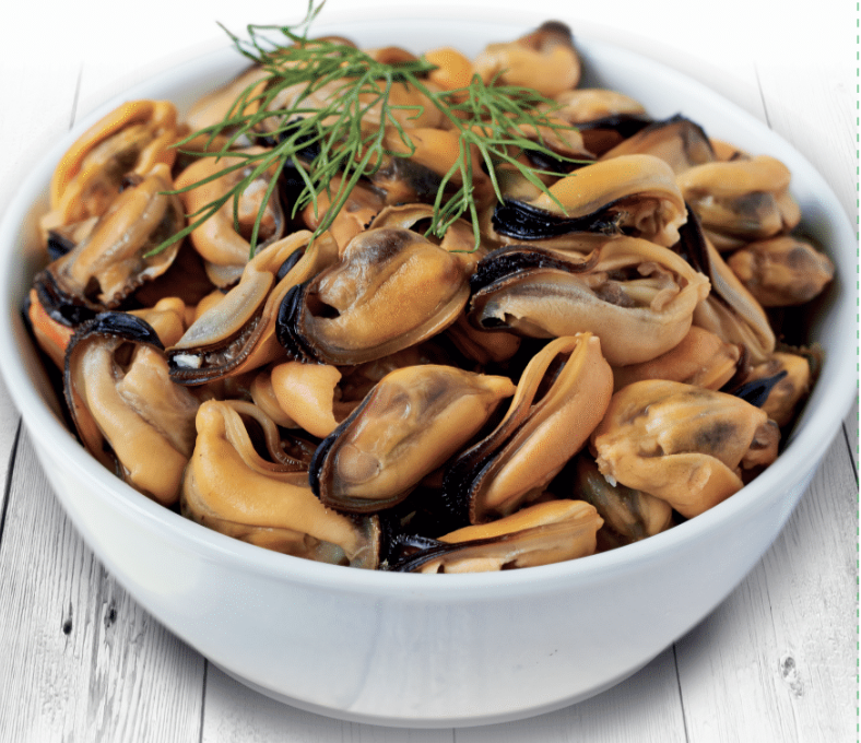 NZ A Grade Mussel Meat IQF 1kg