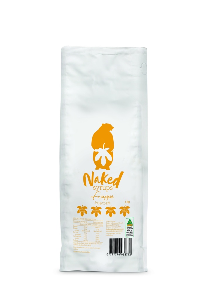 Naked Syrups- Frappe Base 1kg