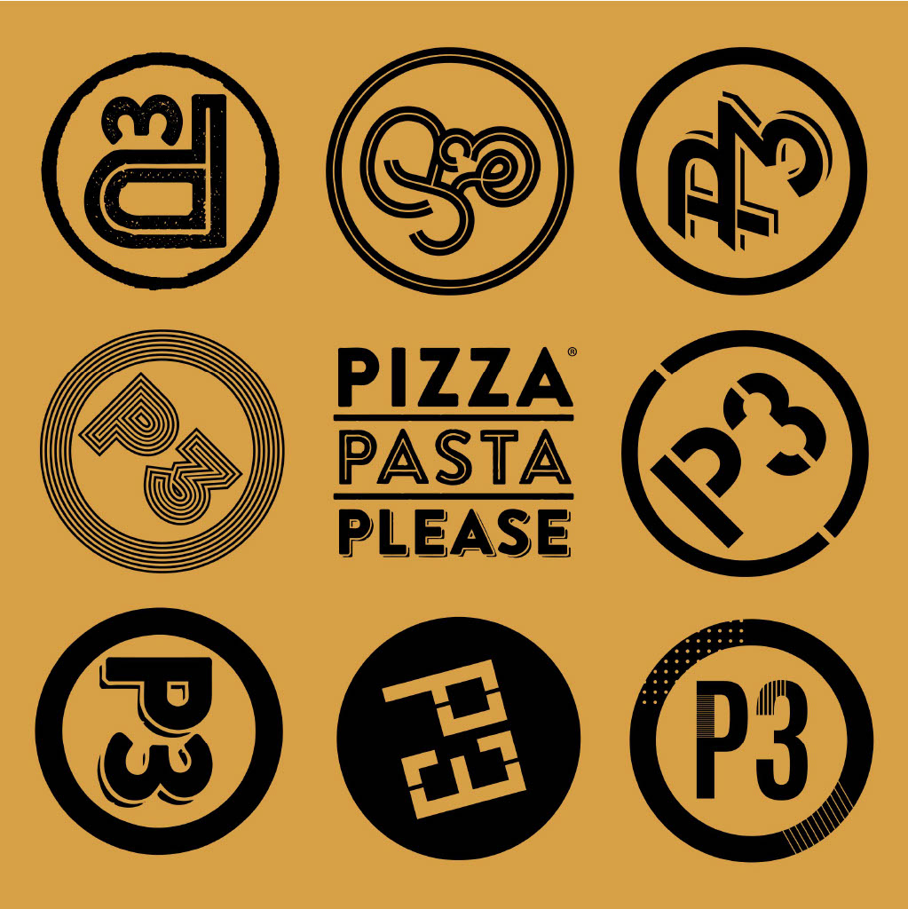 P3 13" Pizza Boxes x 50