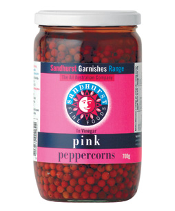 PINK PEPPERCORNS IN BRINE 700g