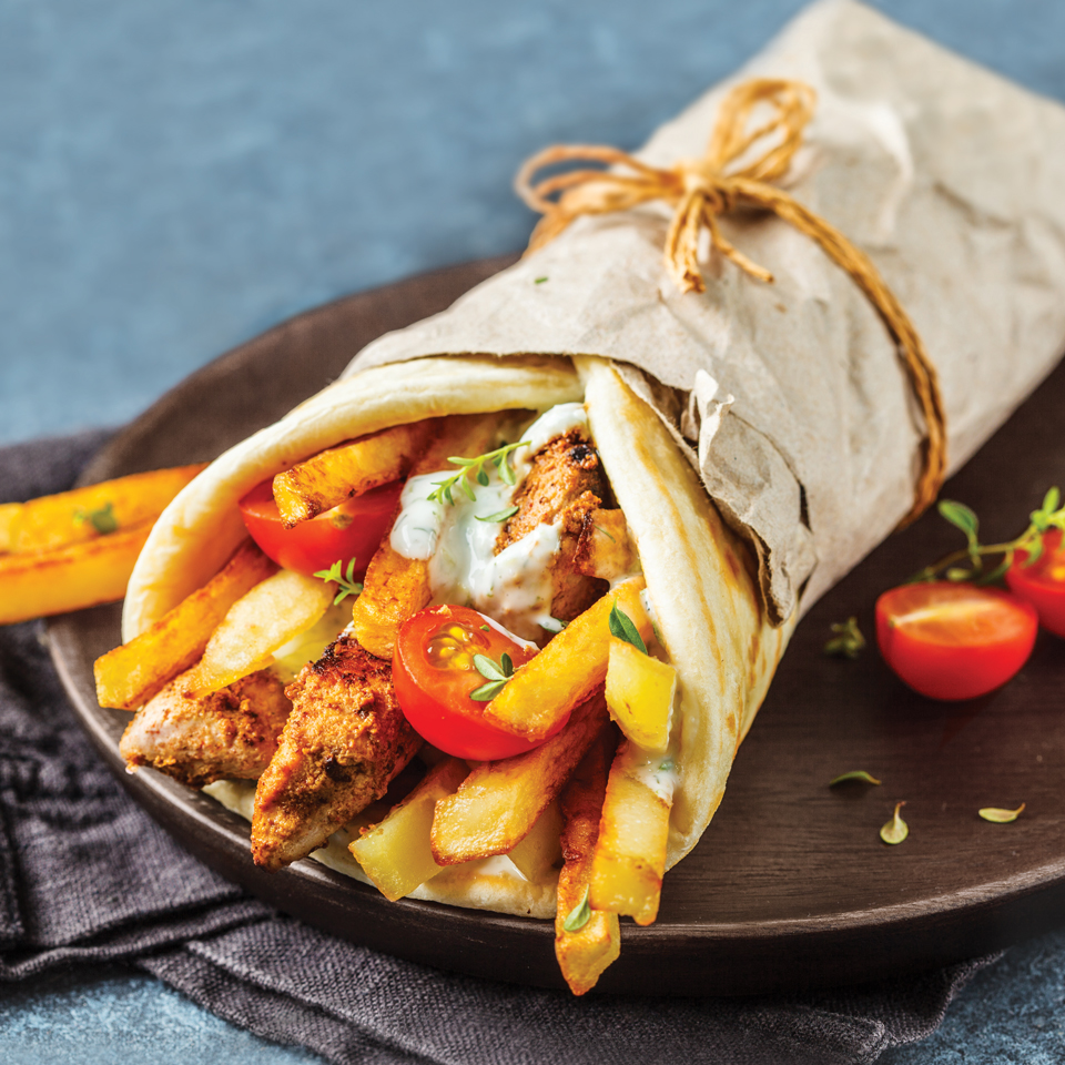 Mission Foods Souvlaki (Pita) Bread 10” - 12 x 5 pack