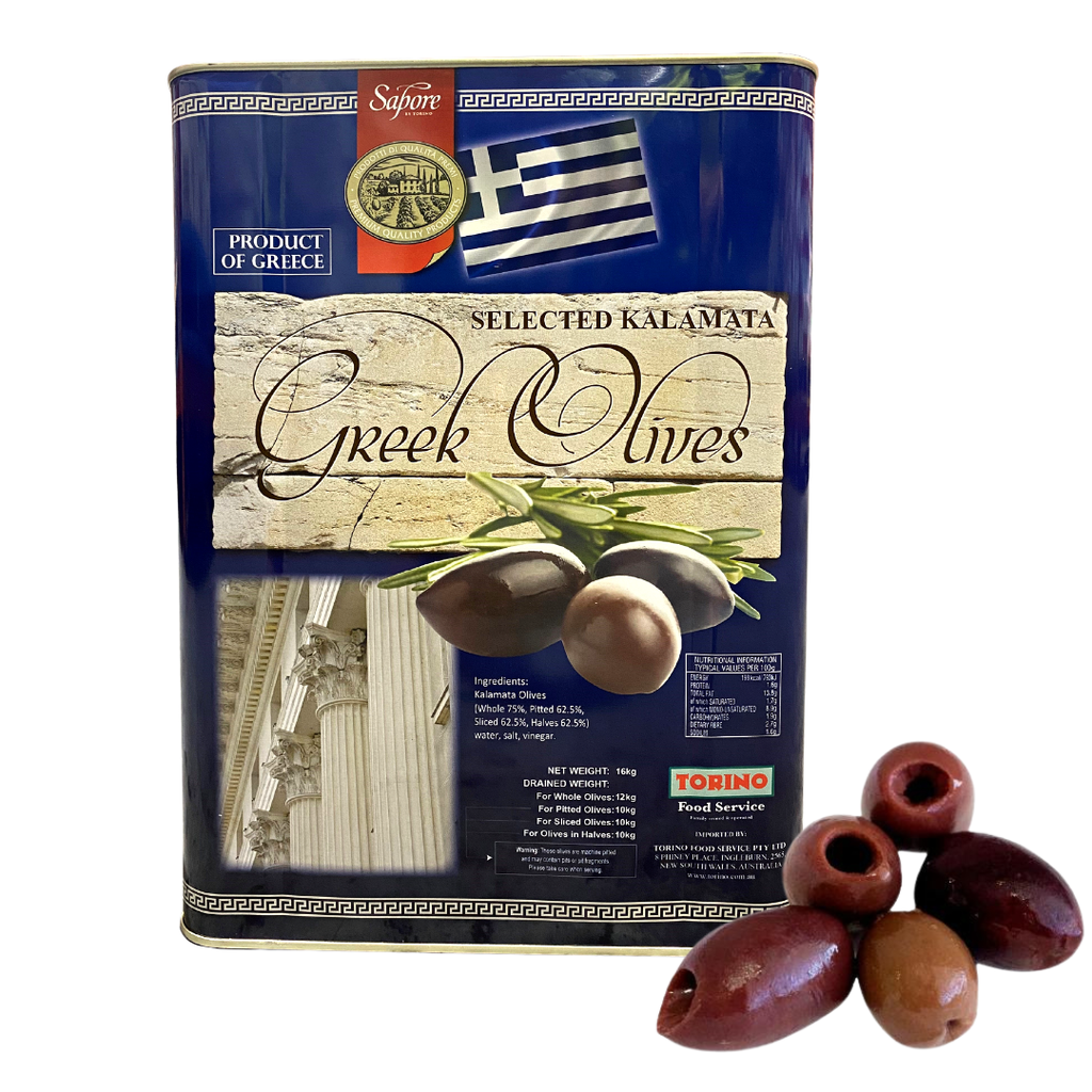 Sapore- Olives Kalamata Superior Pitted 10kg
