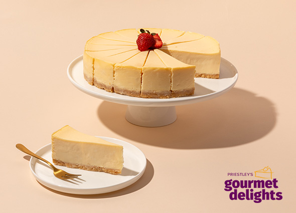 Priestley's- Platinum Cheesecake 16 Cut