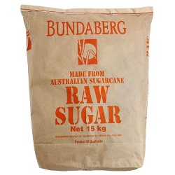 Bundaberg- Raw Sugar 15kg