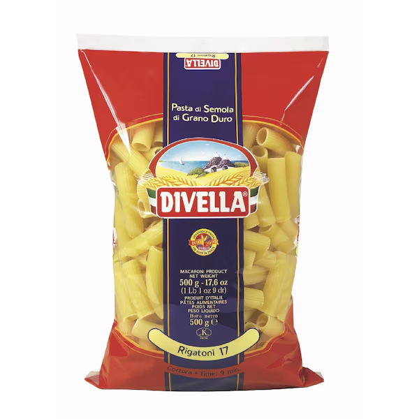 Divella Rigatoni No 17 500g x 24