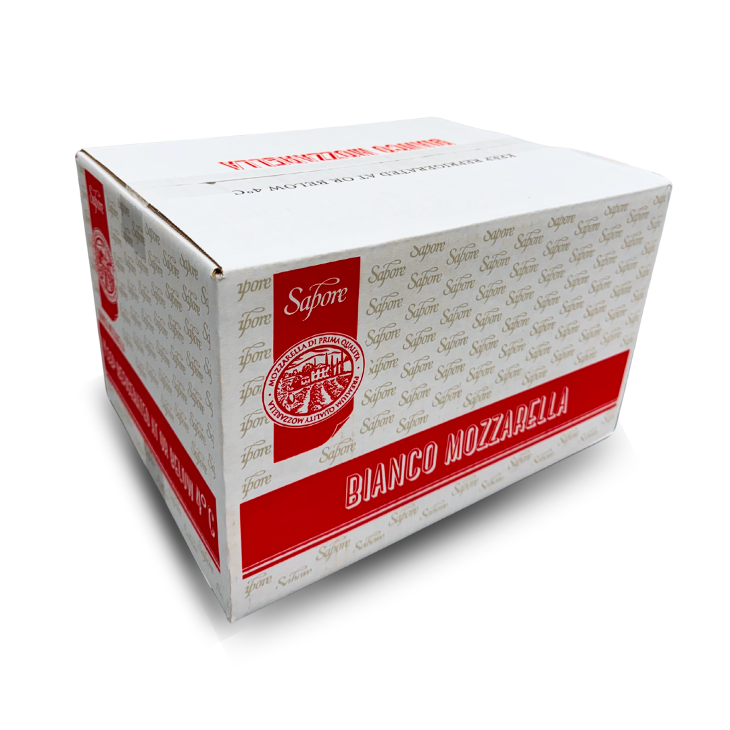 Sapore- Diced Bianco Mozzarella 2.5KG x 4