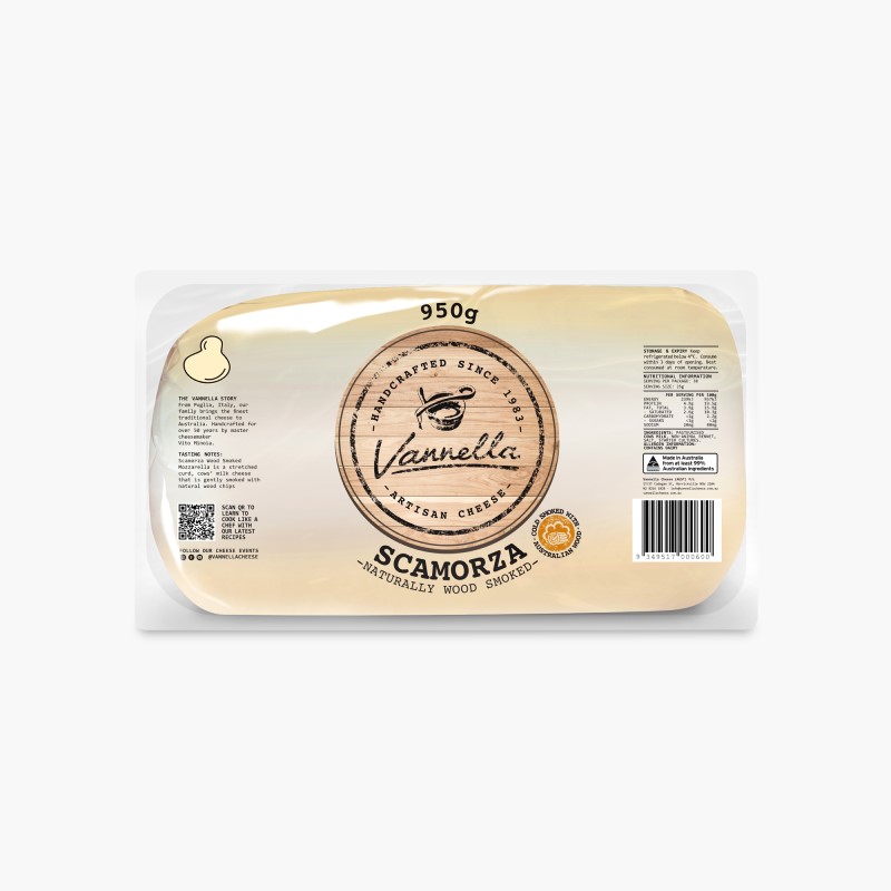 Vannella- Scamorza Cheese Smoked 950g