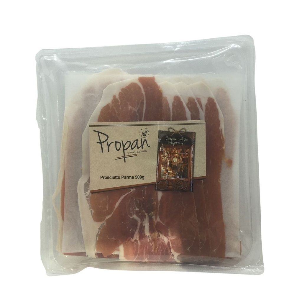 SLICED ITALIAN PARMA PROSCIUTTO 500G (20)