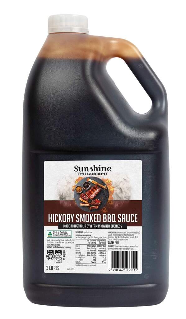 Sunshine- Smokey Barbeque Sauce 3Lt