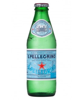 SAN PEL SPARKLING MINERAL WATER 250ML X 24