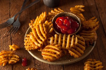 Seasoned Original "Waffle" Fries 2kg x 6