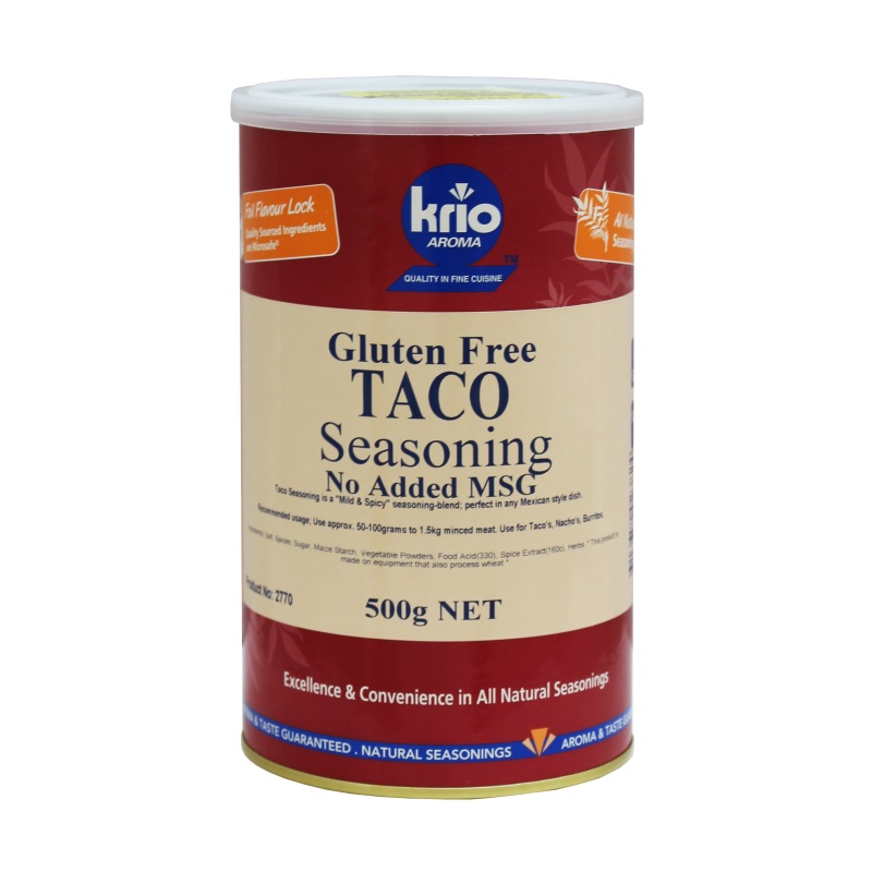 TACO SEASONING 500GM (12)