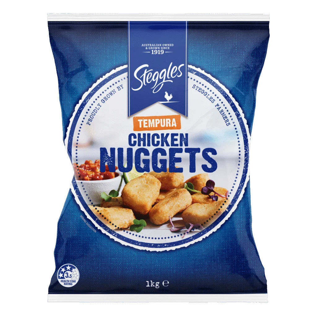 Steggles Tempura Nuggets 1kg