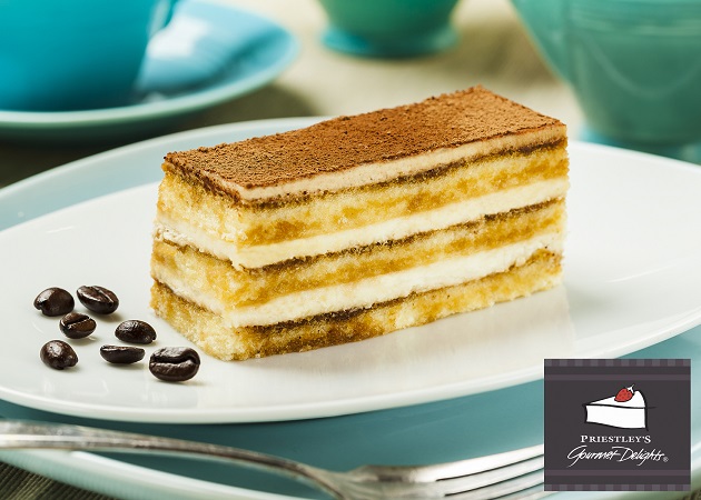 Tiramisu Slice 15 Cut