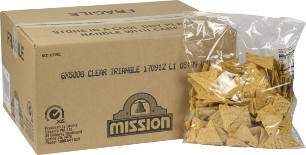 TRIANGLE CORN CHIPS 750GM X 6