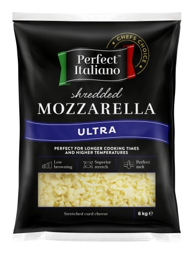 Perfect- Ultra Mozzarella Shred 6kg x 2