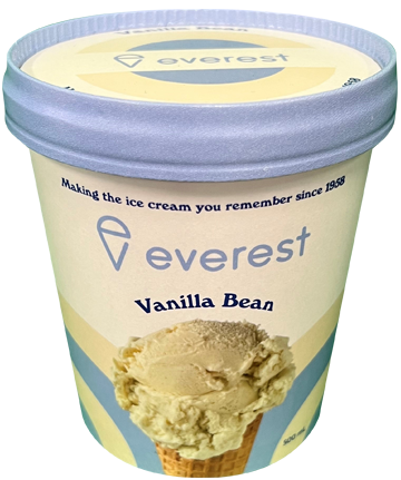 Vanilla Bean Ice Cream 500ml x 6