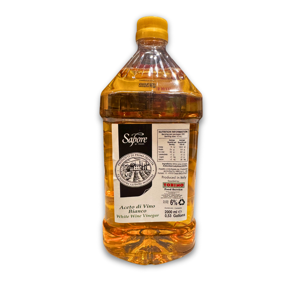 Sapore- White Wine Vinegar 2Lt