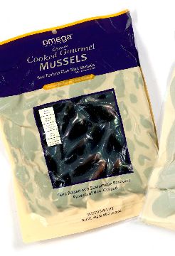 WHOLE COOKED MUSSELS 500GM (10)