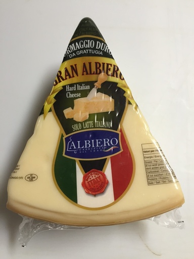 [ALBGRACHE2-KC8] Gran Albiero Hard Italian Cheese 2kg (1/16) (261)