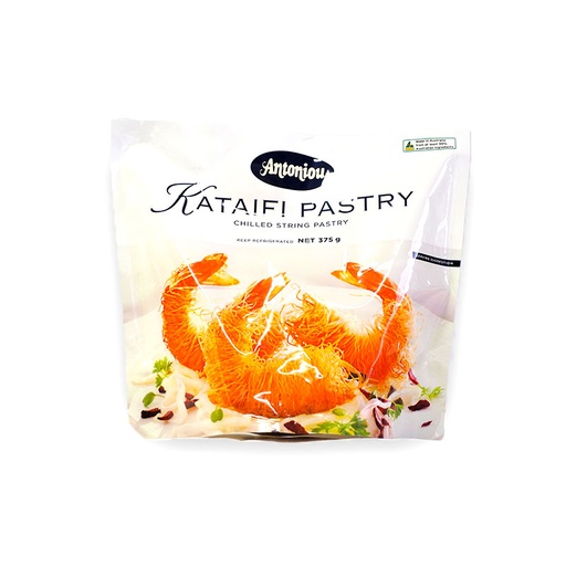 [ANTFILPASKATFRO-B] Antoniou- Filo Pastry Kataifi Frozen 12x375g