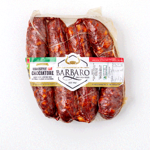 [BARCACHOT-KC6] Barbaro Cacciatori Hot 4Pk r/w 500g