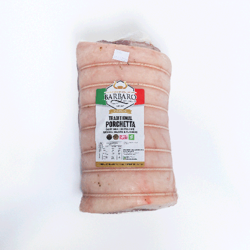 [BARPOR-KC2] Barbaro Porchetta Cooked r/w 4kg