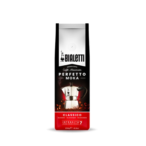 [BIACOFCLA250-B] Bialetti- Perfetto Moka Classico 6 x 250g (96080512)
